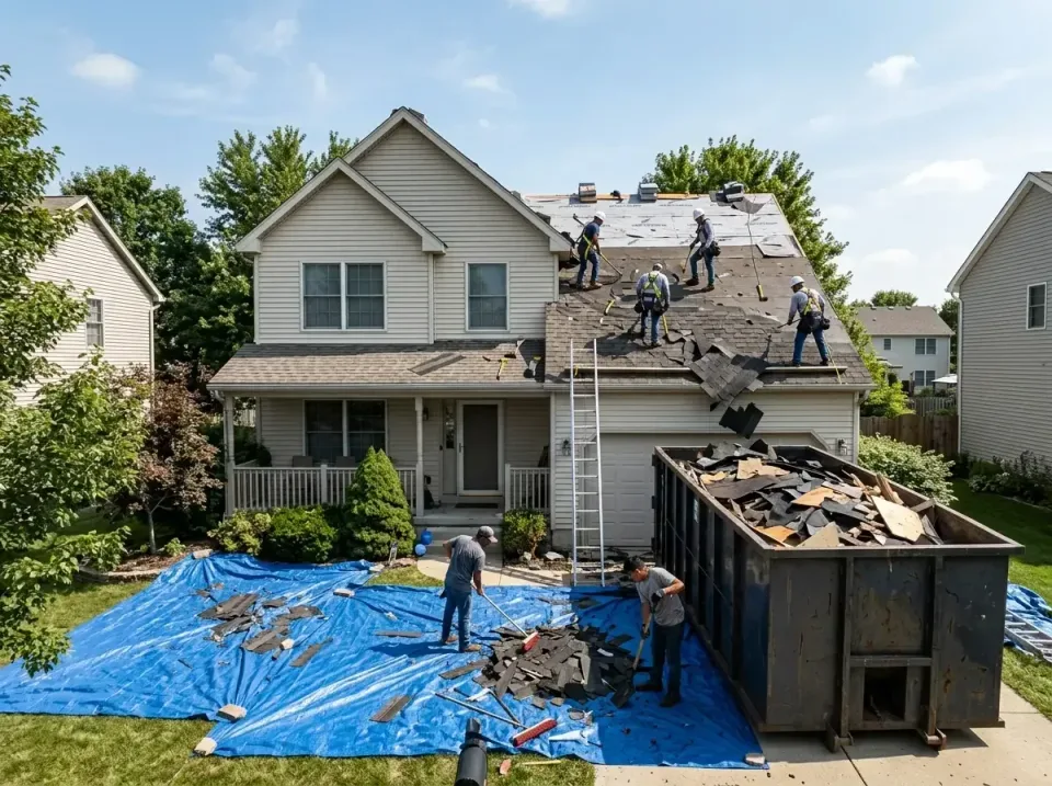 roof-replacement-debris-remova-004 — frequently asked questions, Cheapest Dumpster Rentals in Conway, AR